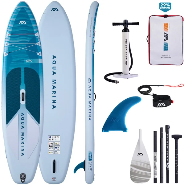 Paddle gonflable ultra-leger aqua marina airo tpu 11.0