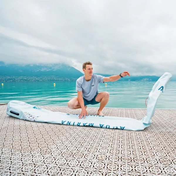 Paddle gonflable ultra-leger aqua marina airo tpu 11.0