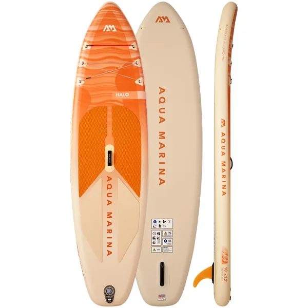 Paddle gonflable ultra-leger aqua marina halo tpu 10.0