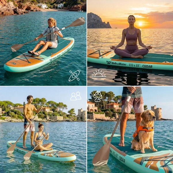 Paddle gonflable wow cedar 11.0
