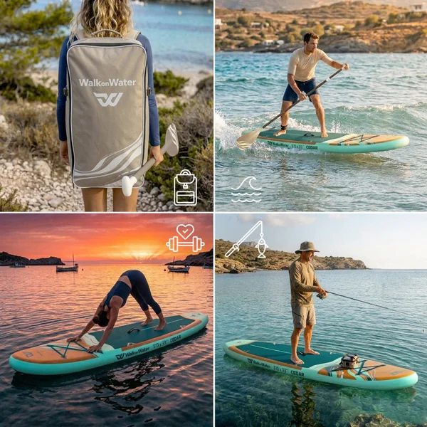 Paddle gonflable wow cedar 11.0