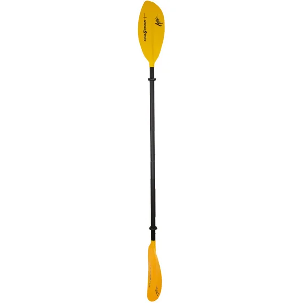 PAGAIE KAYAK AQUADESIGN ATTAK 4 PARTIES 220CM Blanc