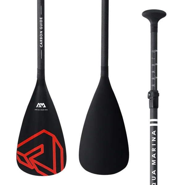 PAGAIE SUP AQUA MARINA 70% CARBON GUIDE 3 PARTIES