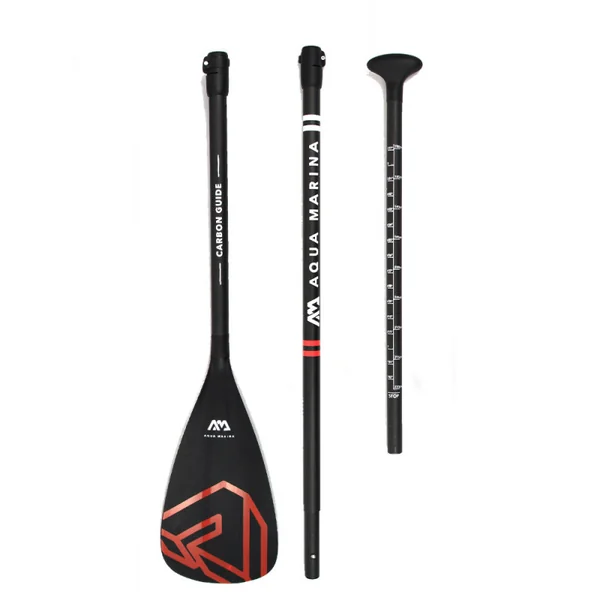 PAGAIE SUP AQUA MARINA 70% CARBON GUIDE 3 PARTIES