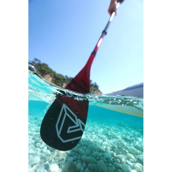 PAGAIE SUP AQUA MARINA PRO 100% CARBONE 3 PARTIES VARIO