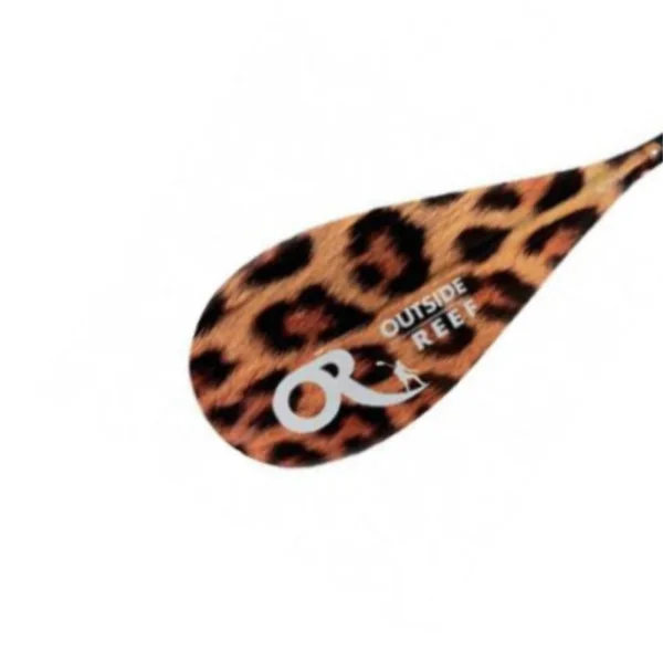 Pagaie sup outside reef pop leopard carbone vario