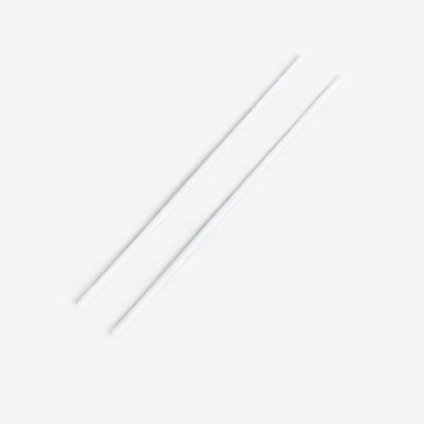 Paire de baguettes baton du diable en silicone Mister Babache - blanc