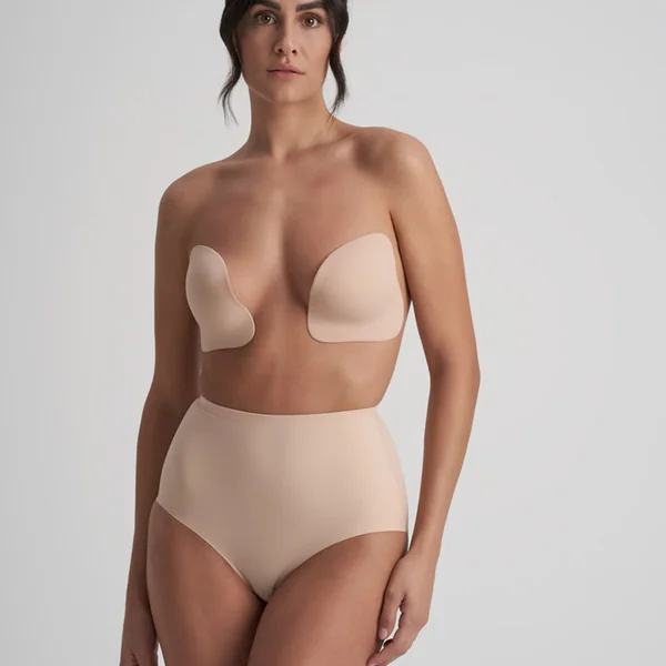 Paire de bonnets push-up adhésifs réutilisables