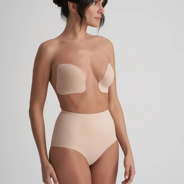 Paire de bonnets push-up adhésifs réutilisables