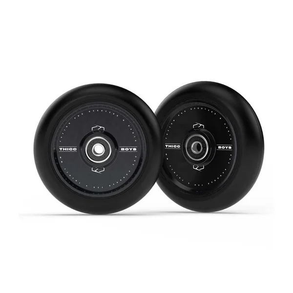 Paire de roues trottinette FUZION Thiccboys Black/Black 110mm x 30mm