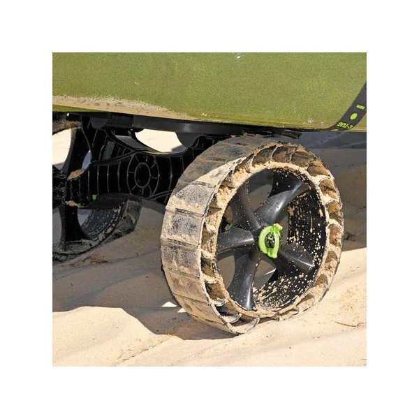 PAIRE ROUES PERFOREE ANTI-CREVAISON POUR CHARIOT C-TUG RAILBLAZA