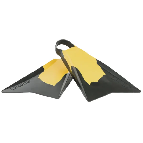 Palmes bodyboard the vulcan v2 gris jaune noir