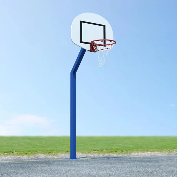 Panier de basket 3,05 M Metaluplast - Extérieur Tube Cintré