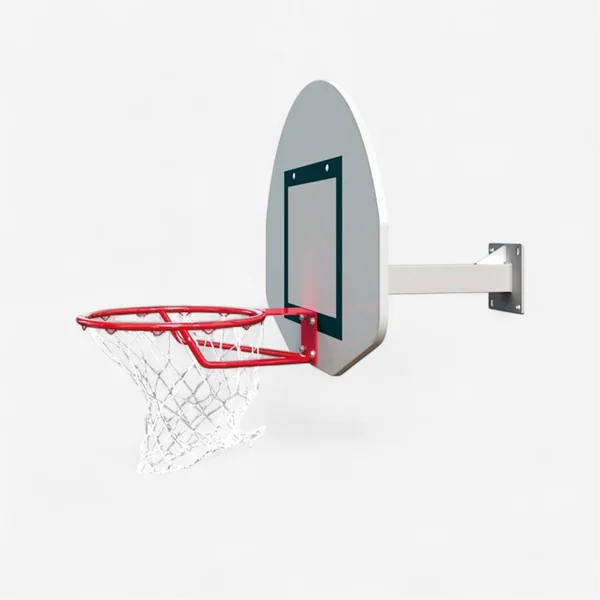 Panier de basket Metaluplast - Mural Hauteur Fixe Support