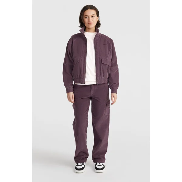 Pantalon cargo en velours côtelé Surf Heroes | Mauve Miracle