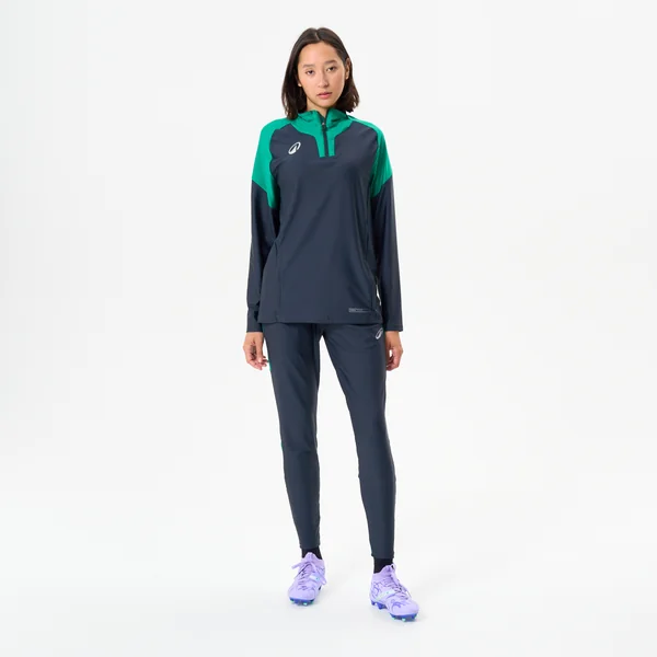Pantalon de football VIRALTO CLUB gris carbone et vert