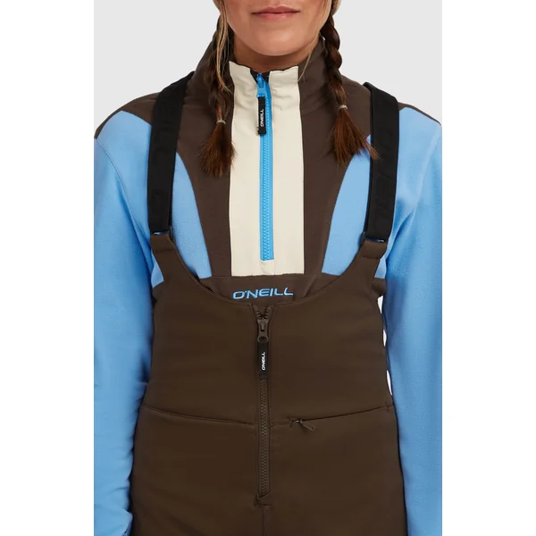 Pantalon de ski à bretelles Softshell FWC'Cruz | Coffee Bean