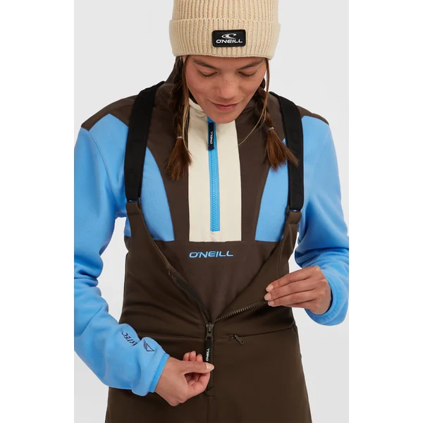 Pantalon de ski à bretelles Softshell FWC'Cruz | Coffee Bean