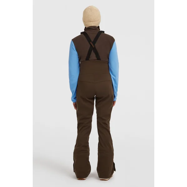 Pantalon de ski à bretelles Softshell FWC'Cruz | Coffee Bean