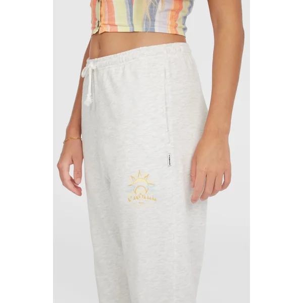 Pantalon de survêtement Beach Vintage | White Melange