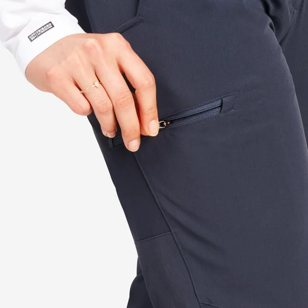 Pantalon de voile déperlant Femme - Sailing 500 noir gris