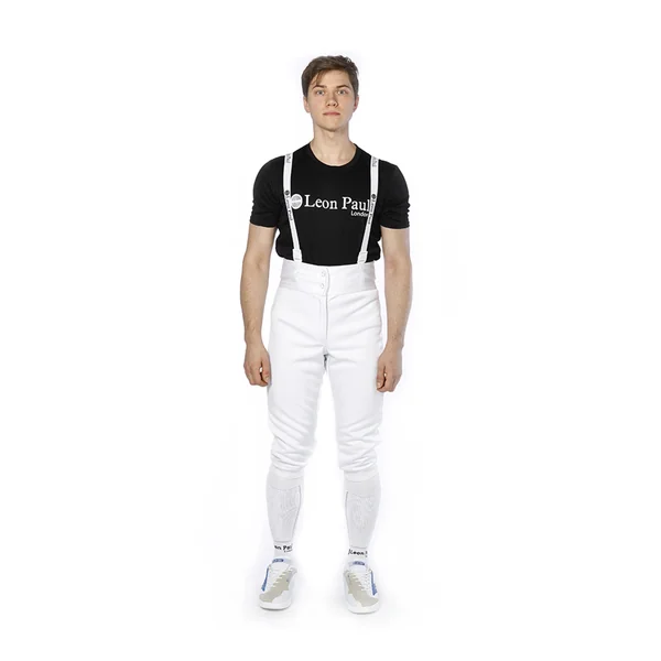 Pantalon escrime homme Leon Paul - Phoenix 350N blanc