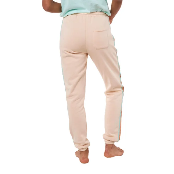 PANTALON FEMME RIPCURL STRIPED TRACKPANT BLANC