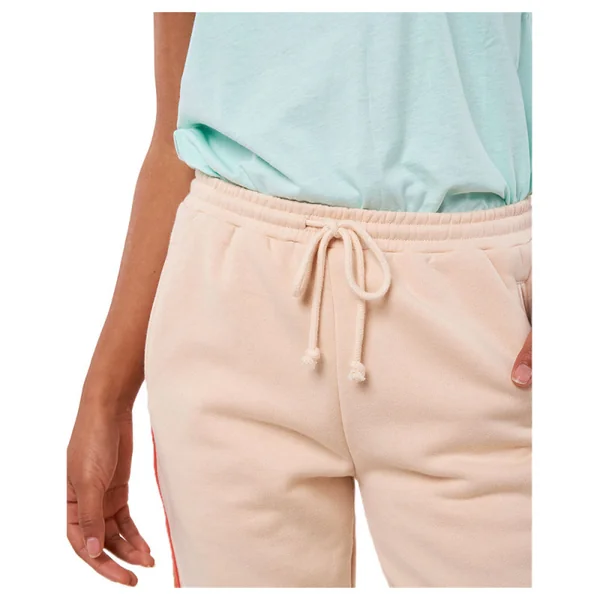 PANTALON FEMME RIPCURL STRIPED TRACKPANT BLANC