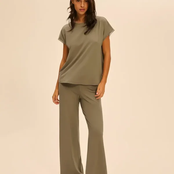 Pantalon Pyjama vert Simone Pérèle
