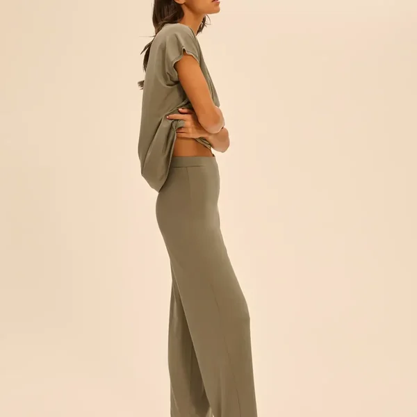 Pantalon Pyjama vert Simone Pérèle