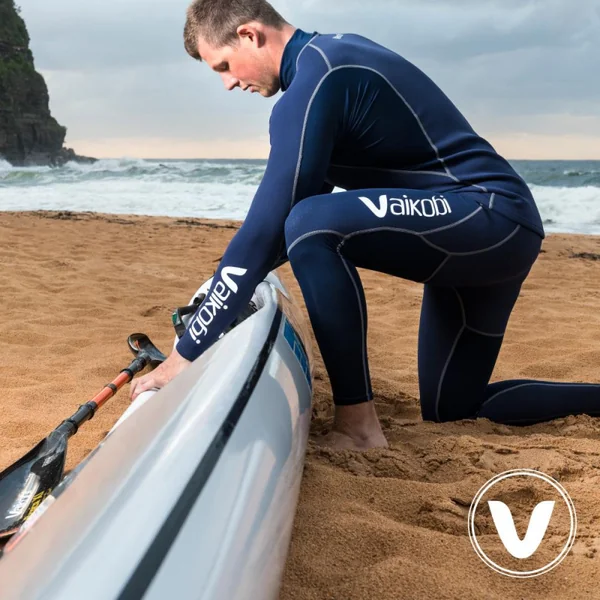 Pantalon VCOLD FLEX sous couche bleu marine VAIKOBI