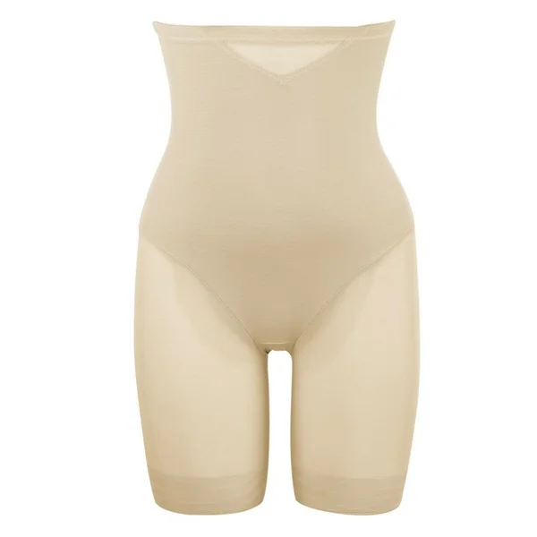 Panty taille haute gainant beige