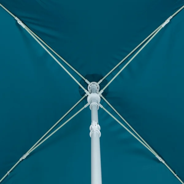 Parasol de plage carré 1 place upf 50+ - paruv 125 bleu