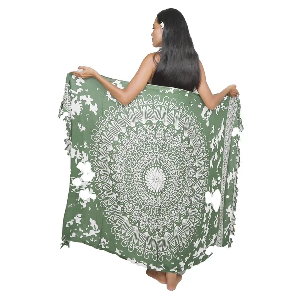 Paréo Bali spirit Vert