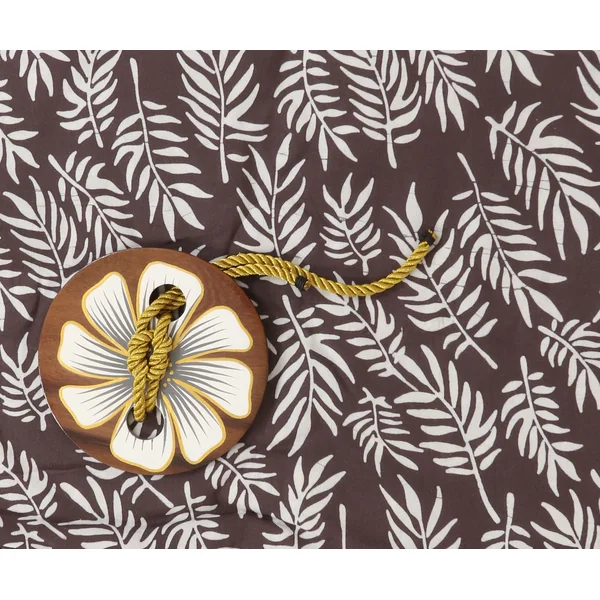 Paréo Chic Djaly marron + boucle