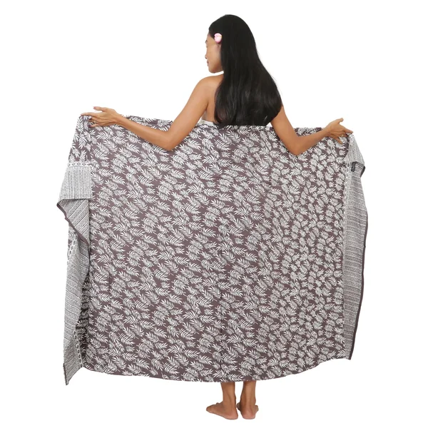 Paréo Chic Djaly marron + boucle