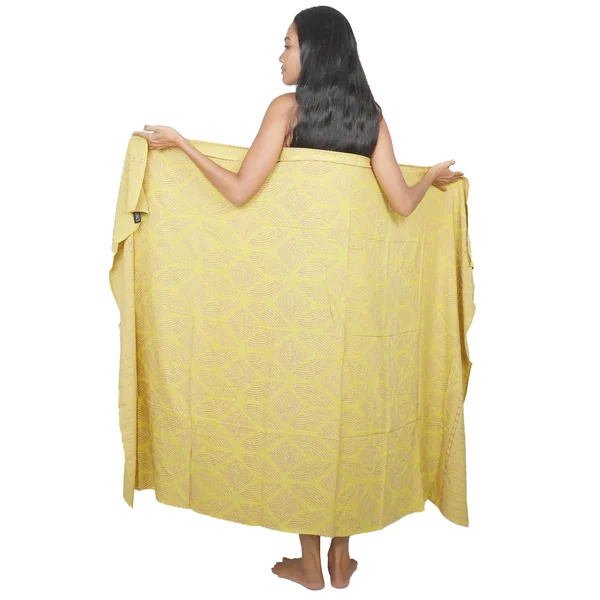 Paréo Jady jaune+ boucle