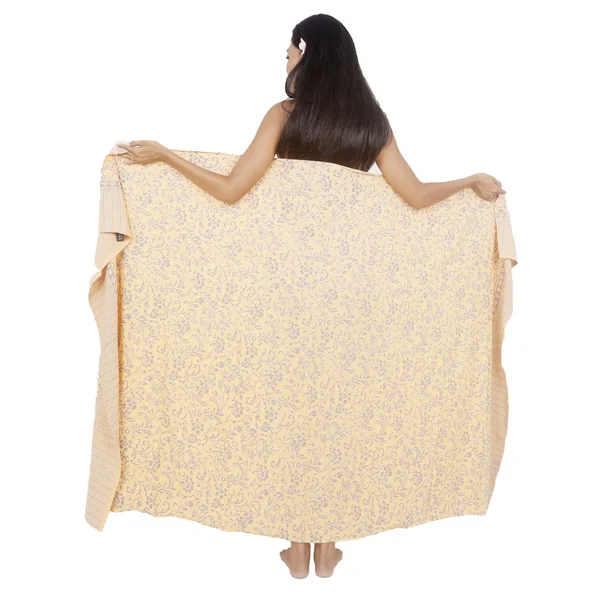 Paréo Livia saumon + boucle