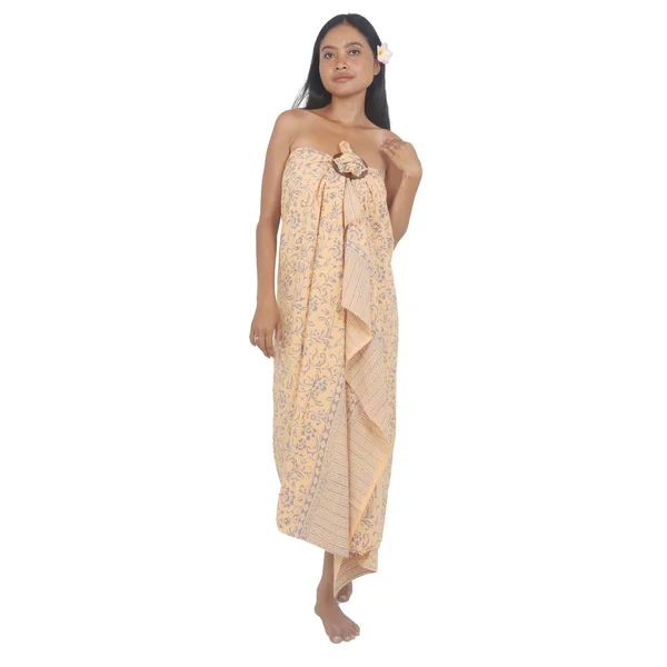 Paréo Livia saumon + boucle