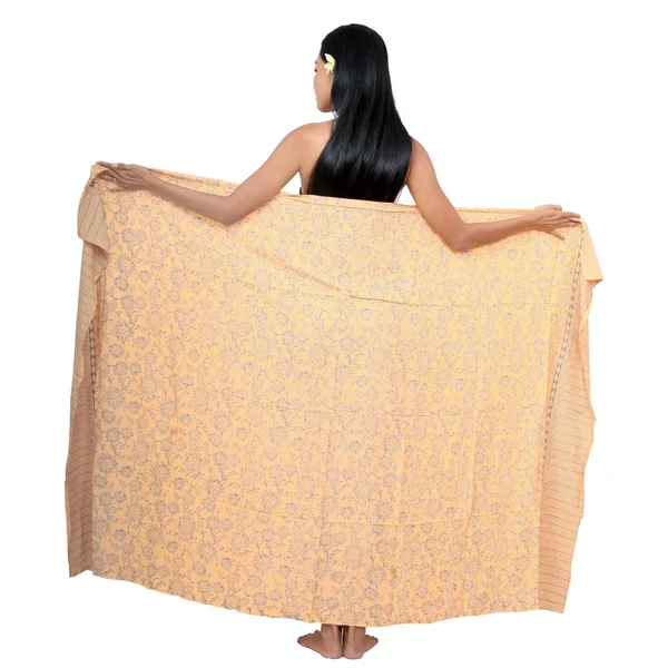 Paréo Mara saumon + boucle