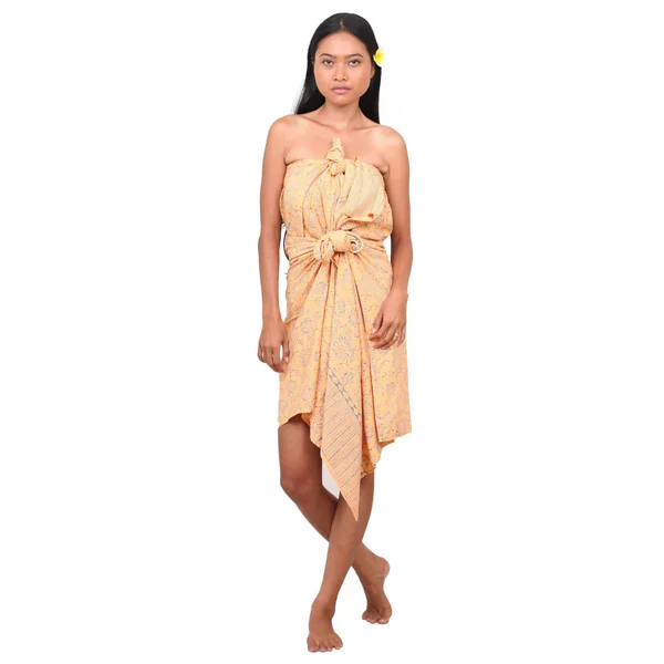 Paréo Mara saumon + boucle
