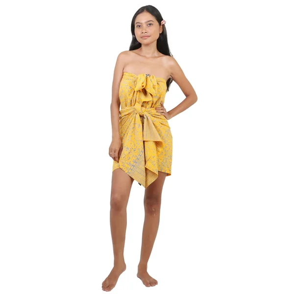 Paréo Meyya orange + boucle