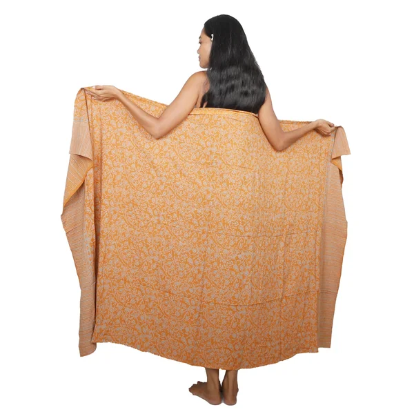 Paréo Papaye Dorée + boucle