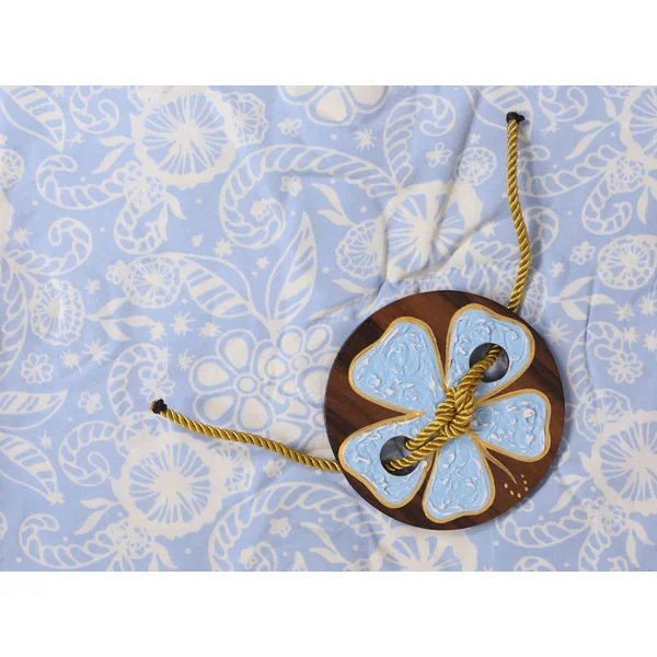 Paréo Rosio bleu + boucle
