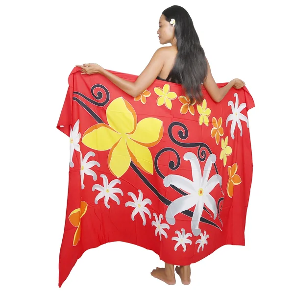 Paréos Bora Bora rouge