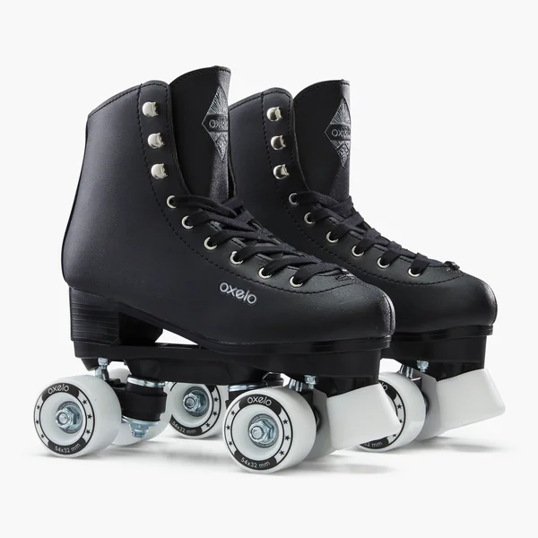 Patin à roulettes artistique enfant adulte QUAD 100 noir
