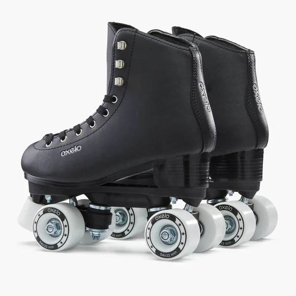 Patin à roulettes artistique enfant adulte QUAD 100 noir