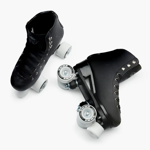 Patin à roulettes artistique enfant adulte QUAD 100 noir