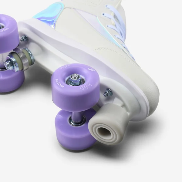 Patin à roulettes quad 100 lila