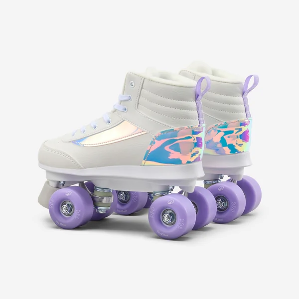 Patin à roulettes quad 100 lila